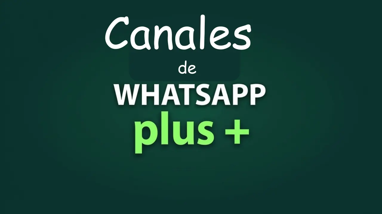 Canales de WhatsApp Plus