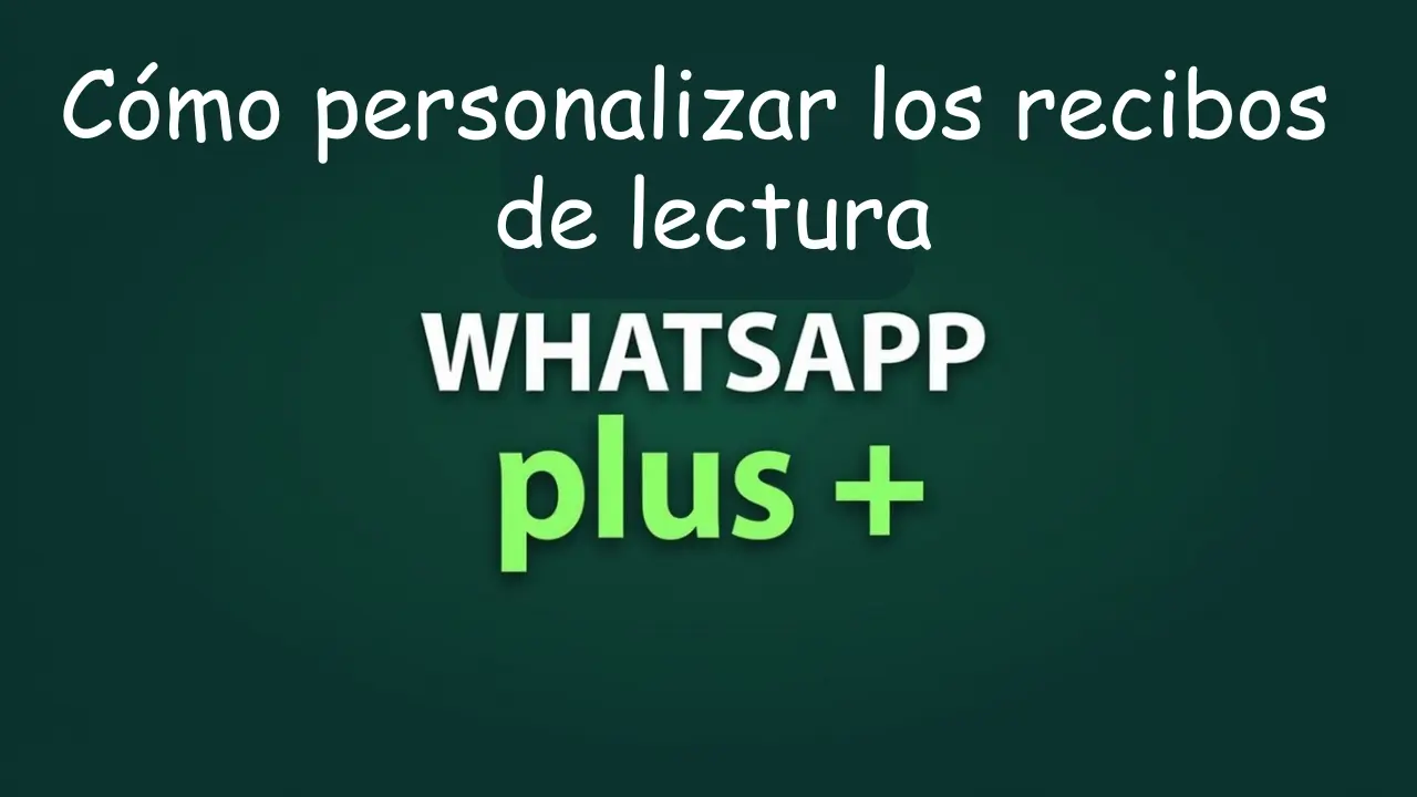 Cómo personalizar los recibos de lectura
